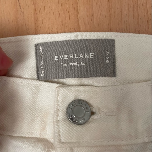 Everlane The Cheeky Jean in Bone - Picture 3 of 4